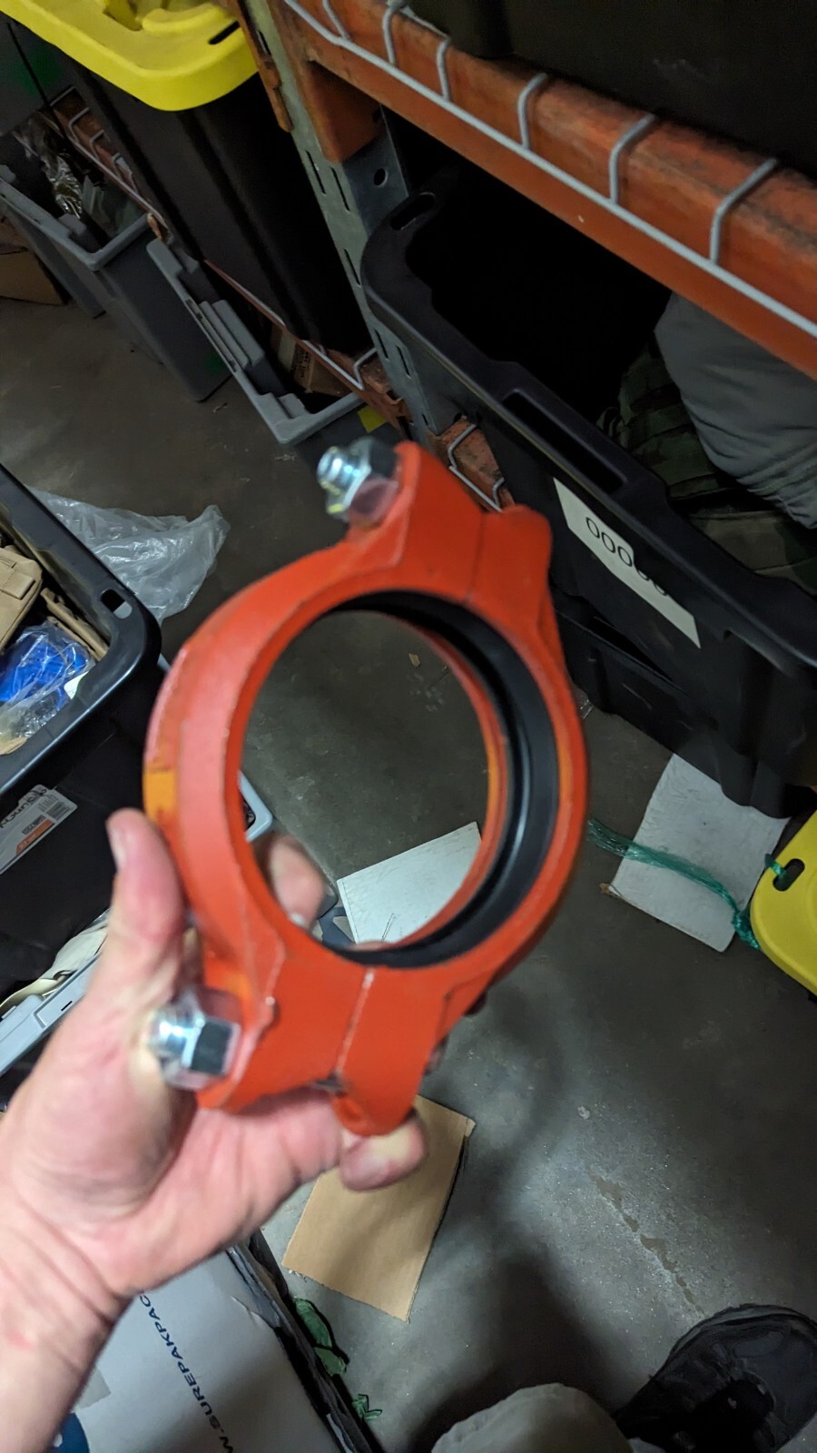 Victaulic 127-75 Pipe Clamp Coupling 4730-00-073-1830 Flexible