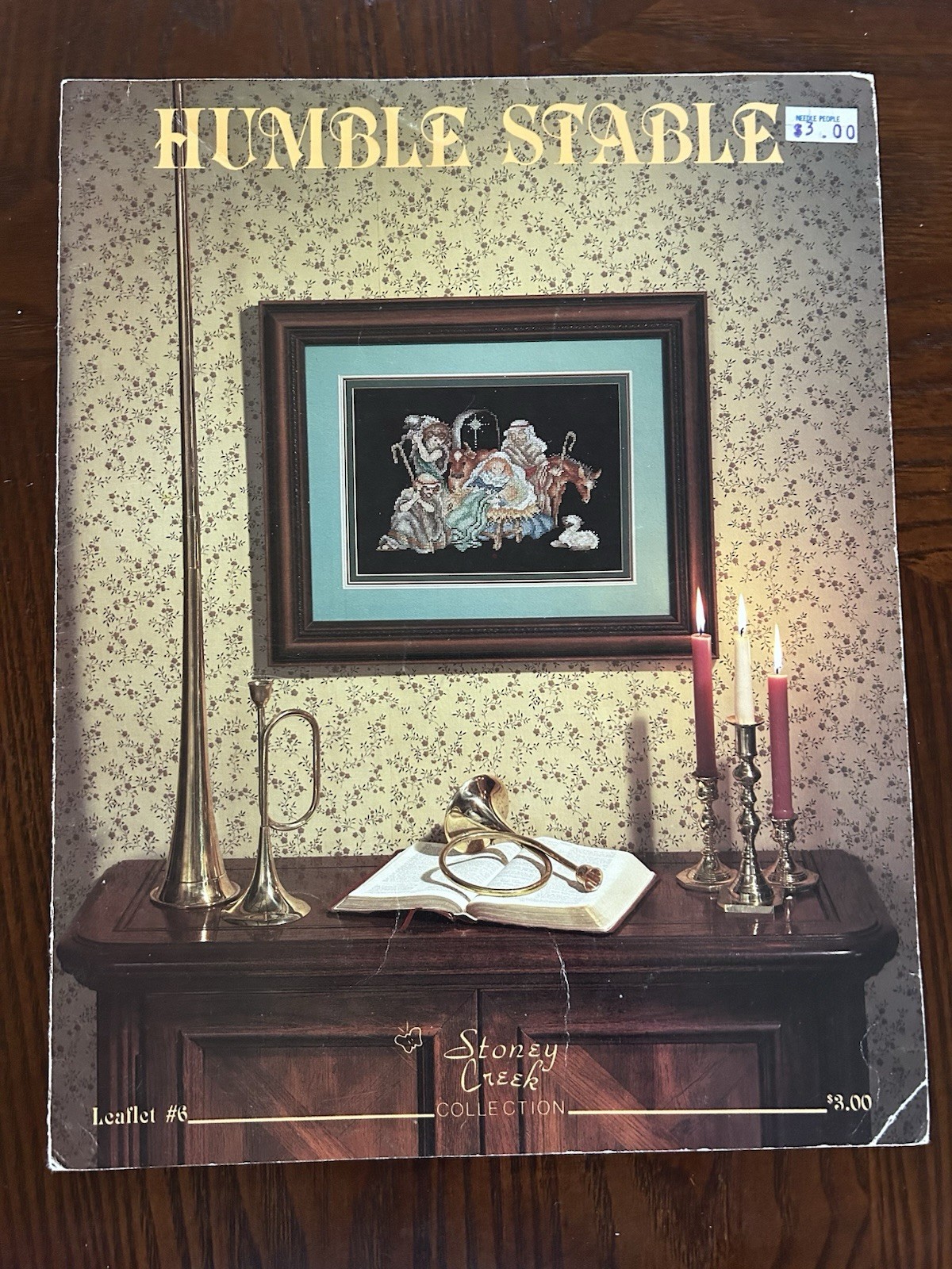Stoney Creek Humble Stable Cross Stitch Pattern Book 6