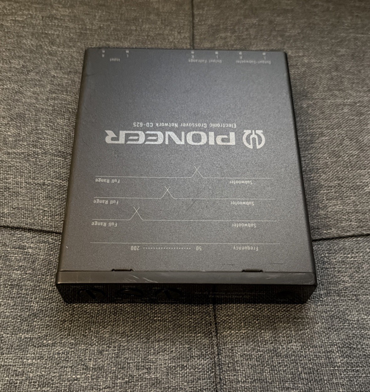 Vintage Pioneer CD-625 Electronic Crossover Network Unetsed