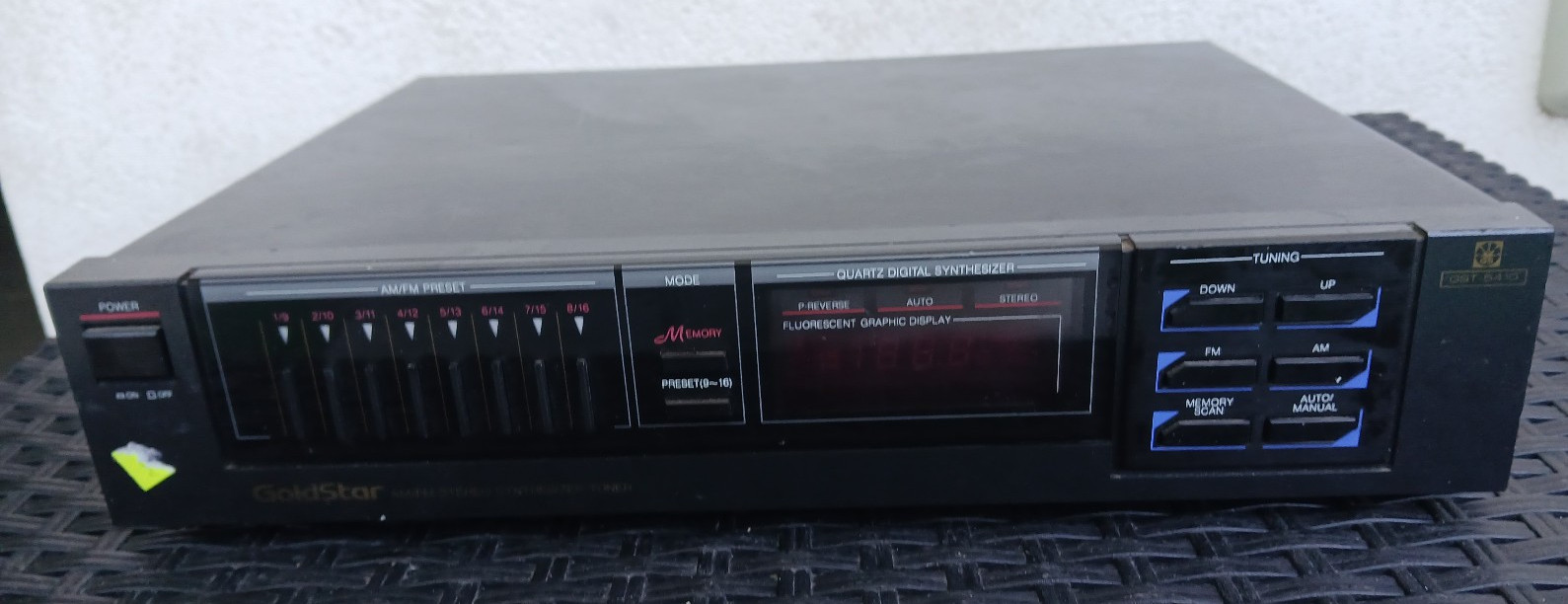 Goldstar GST-5410 HiFi Stereo Radio Tuner Tuner