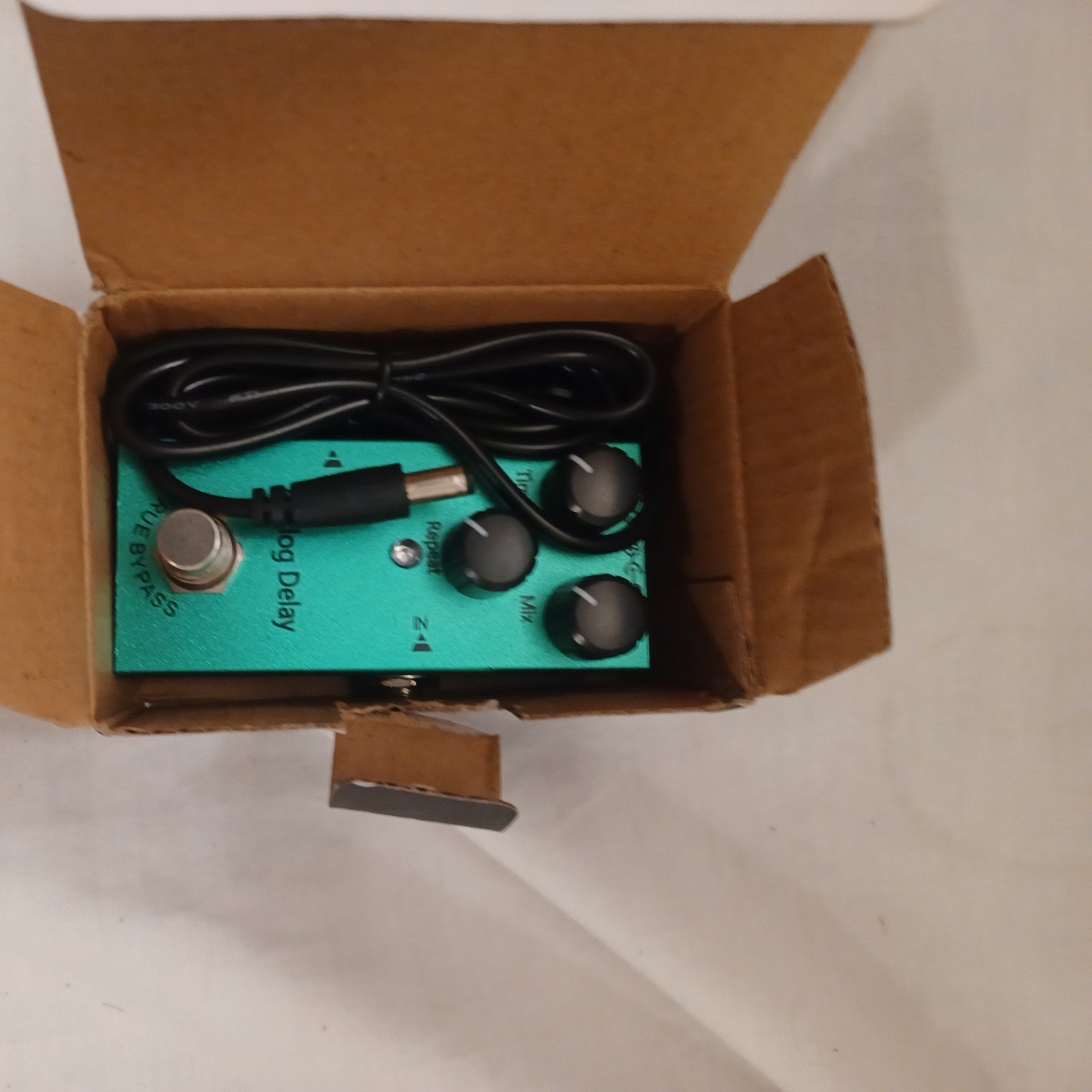 10 Analog Delay Jade Mild and Mellow Guitar Effect Mini Pedal with True Bypass