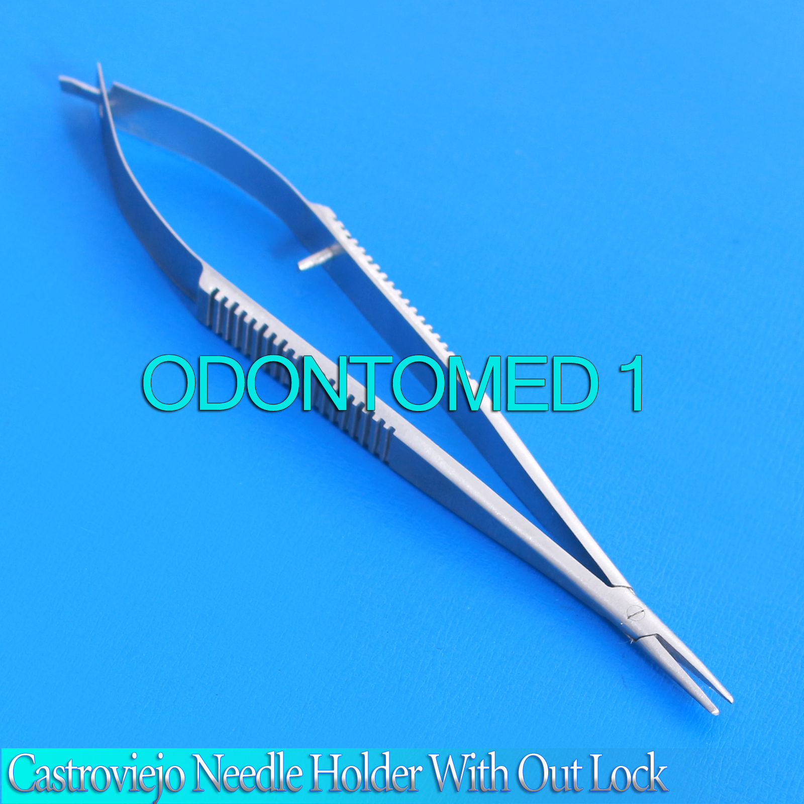 Castroviejo Needle Holder 5.5" Straight Without Lock Surgical Instrument