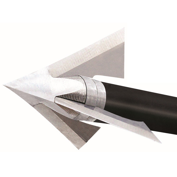 QAD Broadhead Crossbow Exodus Full 3 Blade 100 Grain 1 1/4" Cut 3 Pack #03719