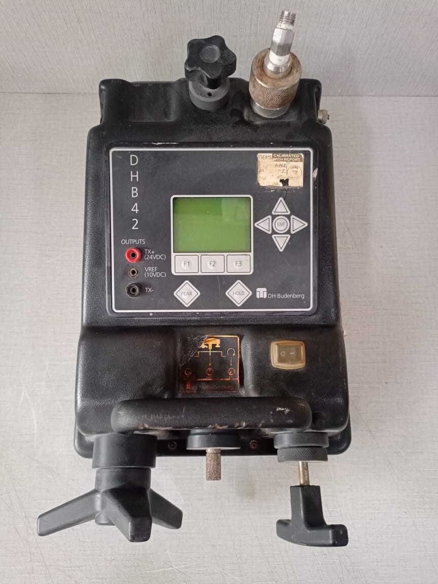 DH-BUDENBERG PPS42 PORTABLE PNEUMATIC PRESSURE CALIBRATOR DHB42