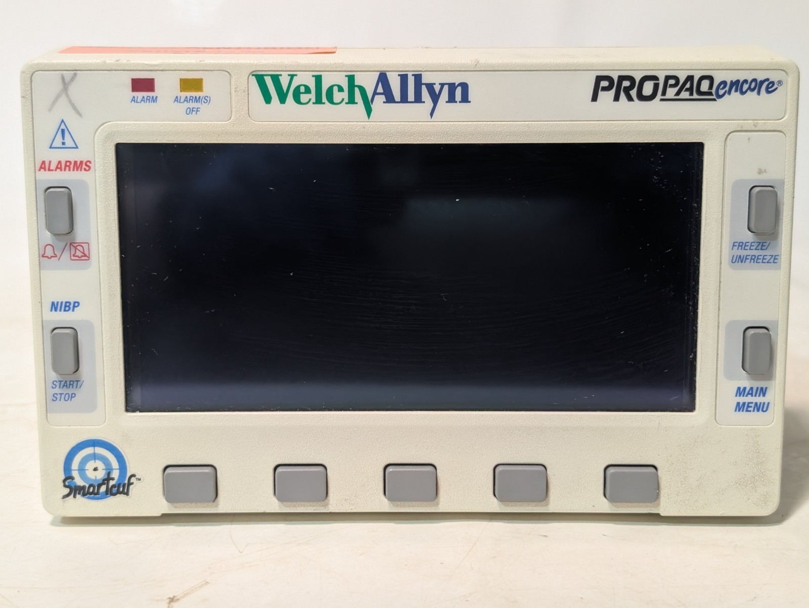 Welch Allyn Masimo SET ProPaq Encore 210 Transport Patient Monitor 007-0060-02
