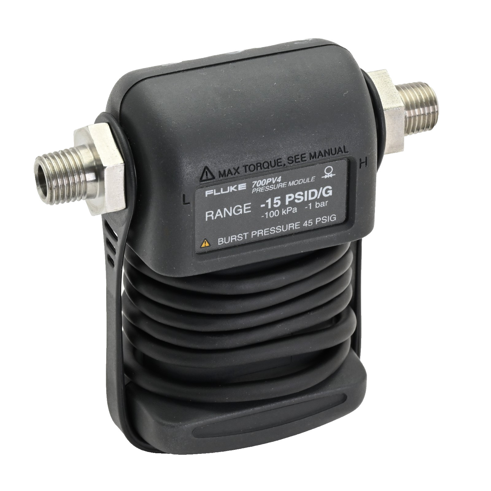 Fluke 700PV4 Vacuum Pressure Module, Range -15 psi / 103 kPa, -1 Bar