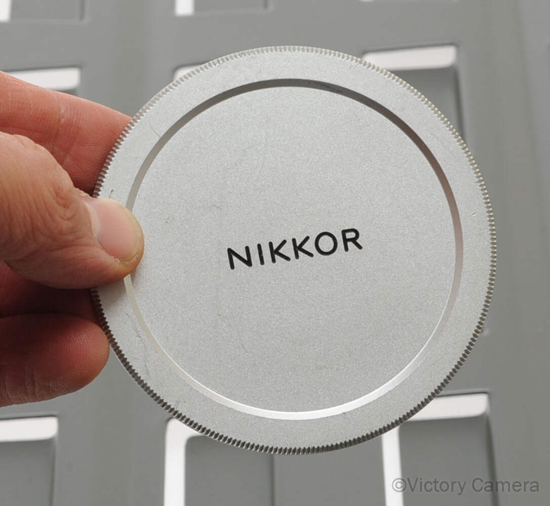 Nikkor Nikkor Chrome 72N 72mm Metal Screw in Lens Cap [EXC]