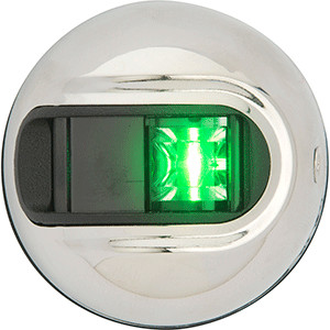 Attwood LightArmor Vertical Surface Mount Navigation Light - Starboard