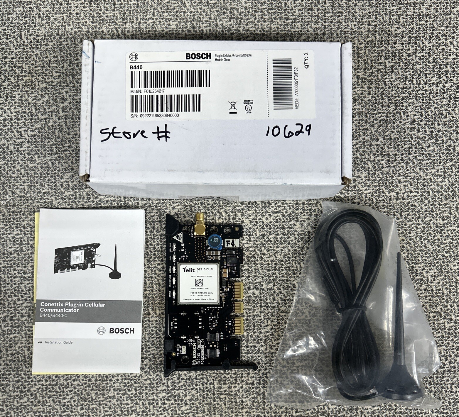 Bosch B440 Plug-In Cellular Communicator Module for Verizon 3G