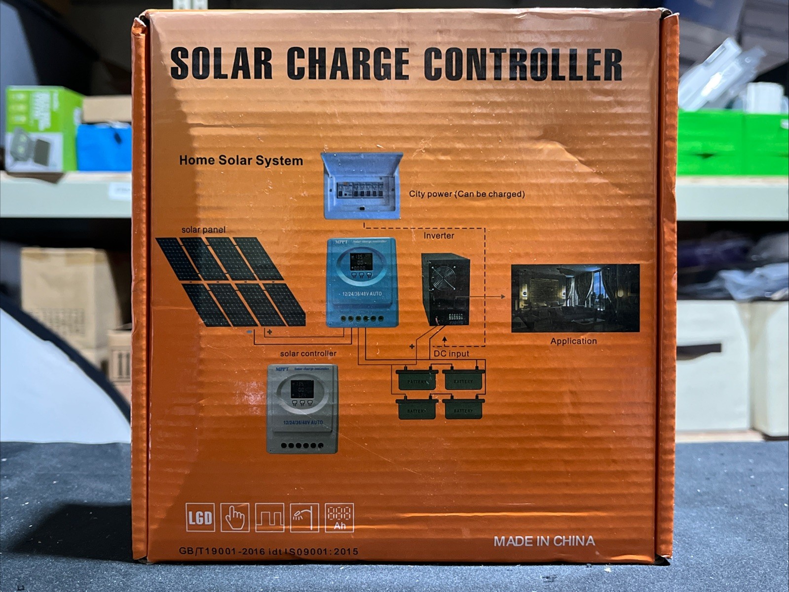 SOLAR CHARGE CONTROLLER FOR HOME SOLAR SYSTEM