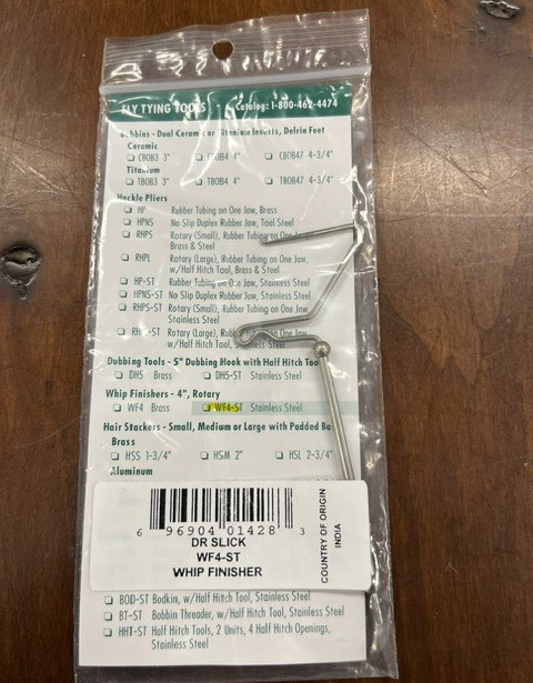 Dr Slick Stanless Steel Whip Finisher  4"