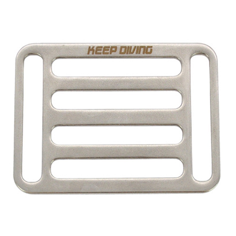 Convenient Sidemount Buckle Webbing Harness Keeper for Diving Applications