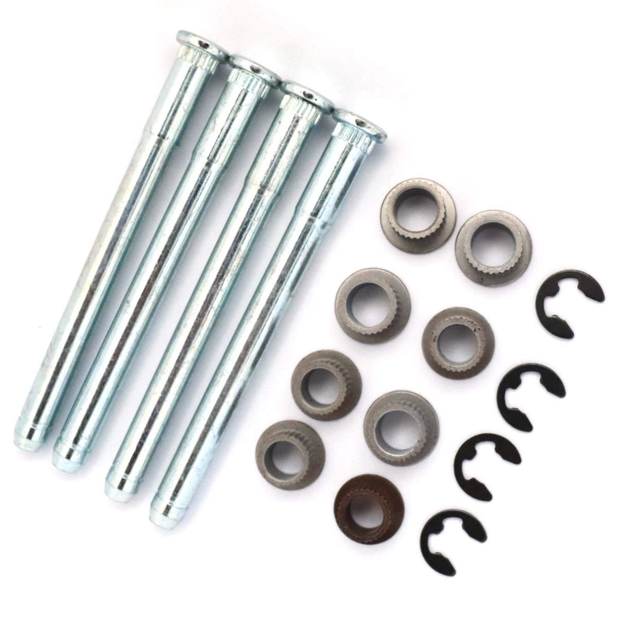 Fainwan Door Hinge Pin and Bushing Kit Compatible with 1994-2004 Che-Vy S10 Chev