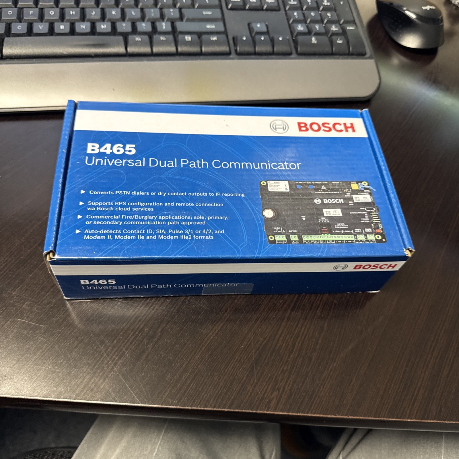 Bosch B465 Universal Dual Path Communicator For Alarm Systems Black New Sealed
