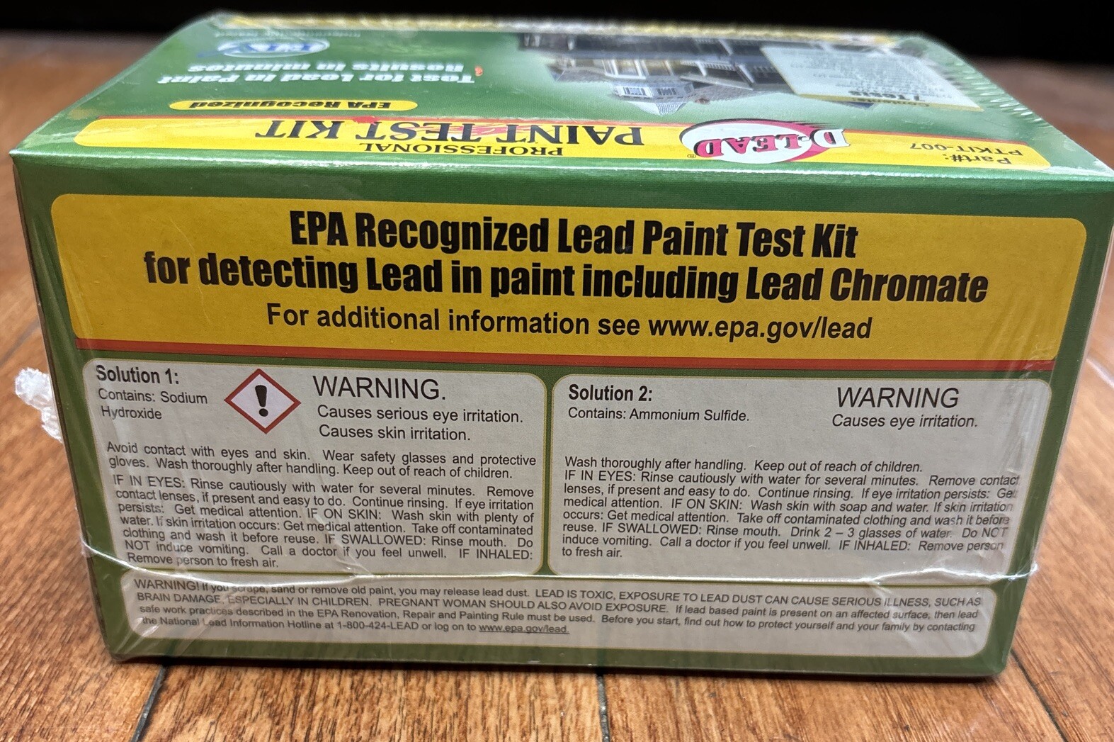 D-LEAD LEAD PAINT TEST KIT 7 TESTS PER KIT - PTKIT-007