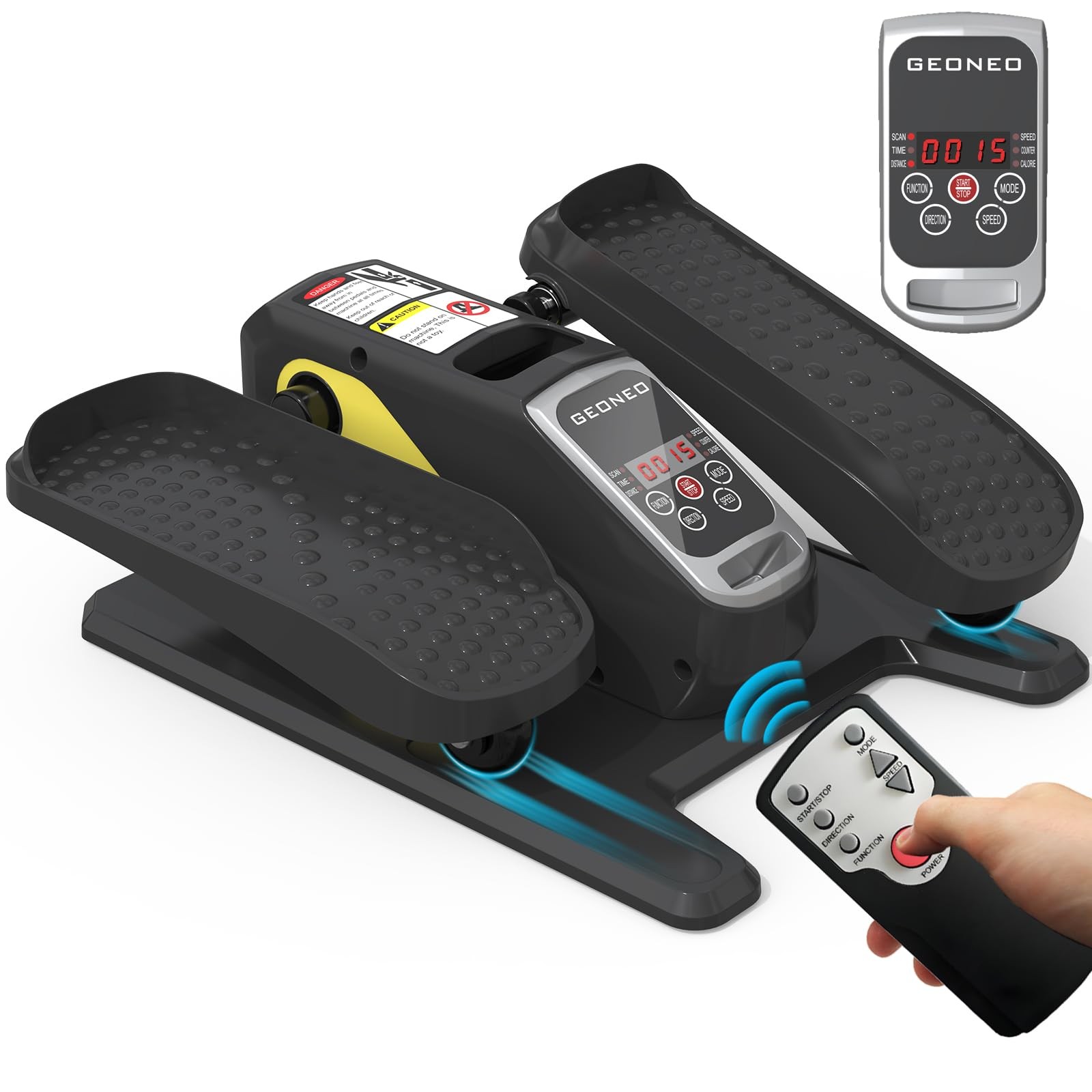 Under Desk Elliptical Machine, Electric Elliptical Exerciser for Senior, Quie...