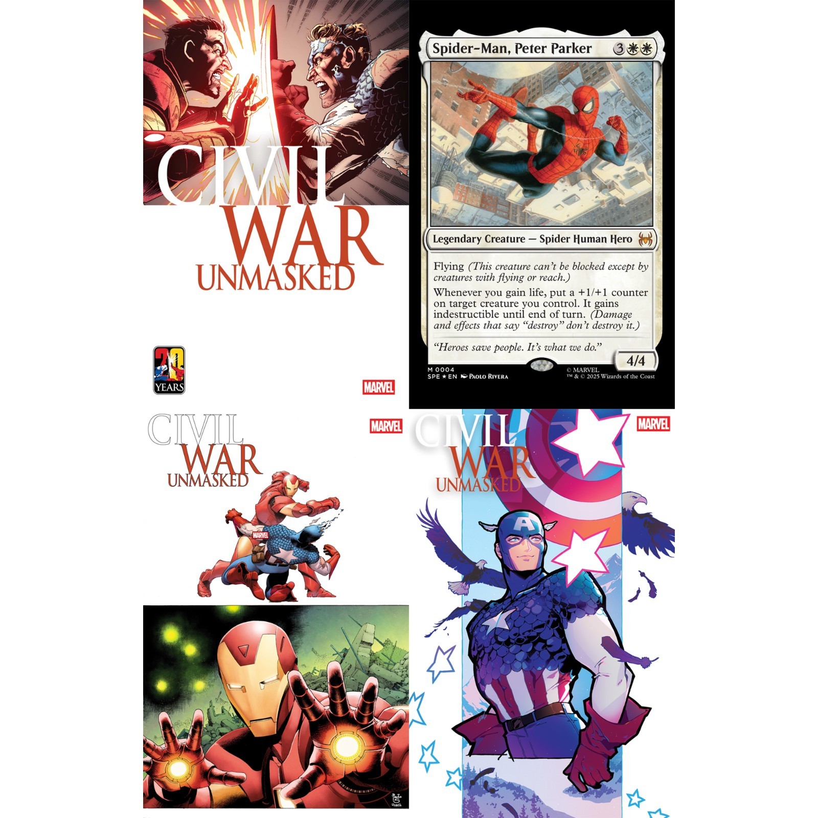 Civil War: Unmasked (2026) #1 2 3 Marvel Comics COVER SELECT
