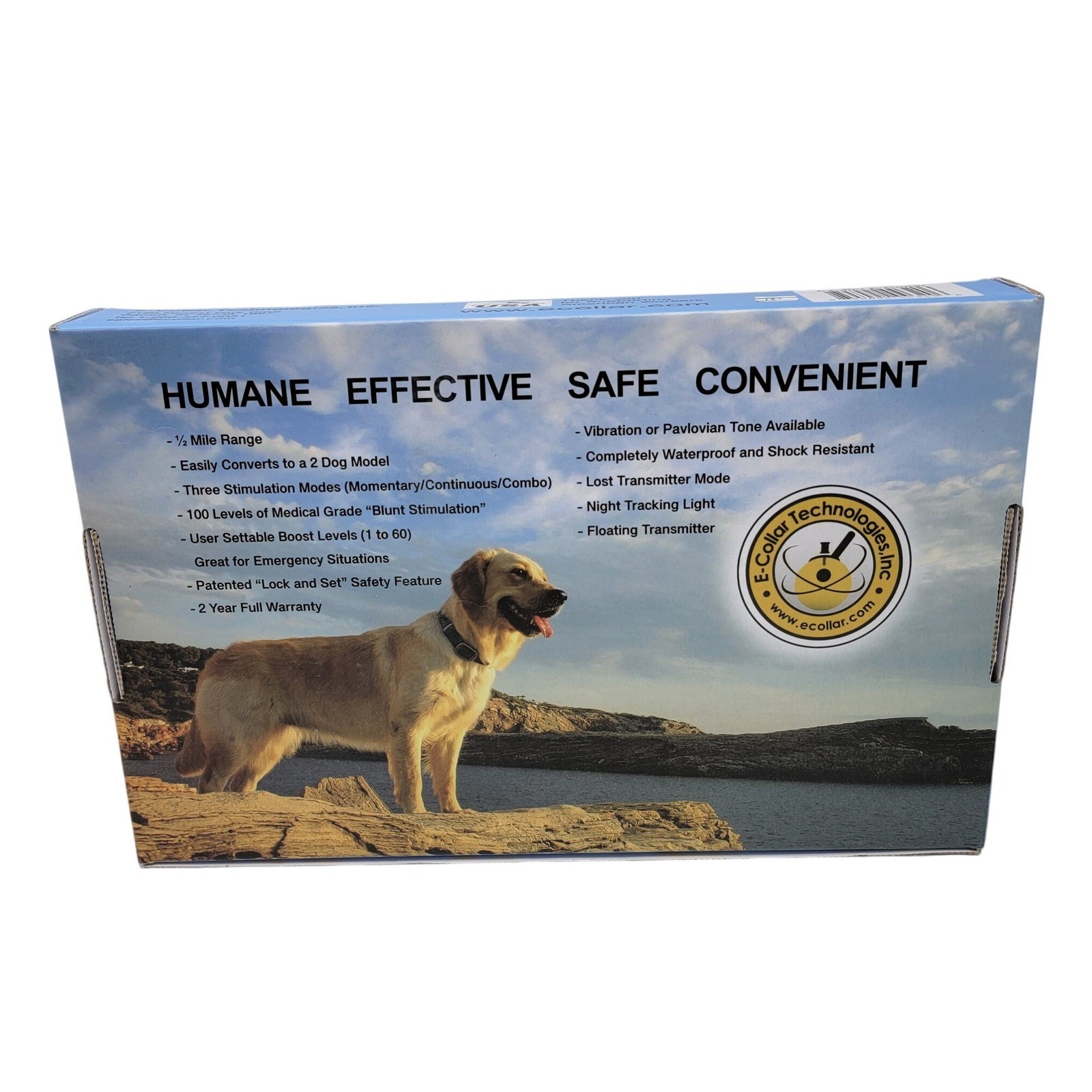 Mini Educator ET-300 E Collar Remote Dog Trainer Uncut Bungee Tested Complete