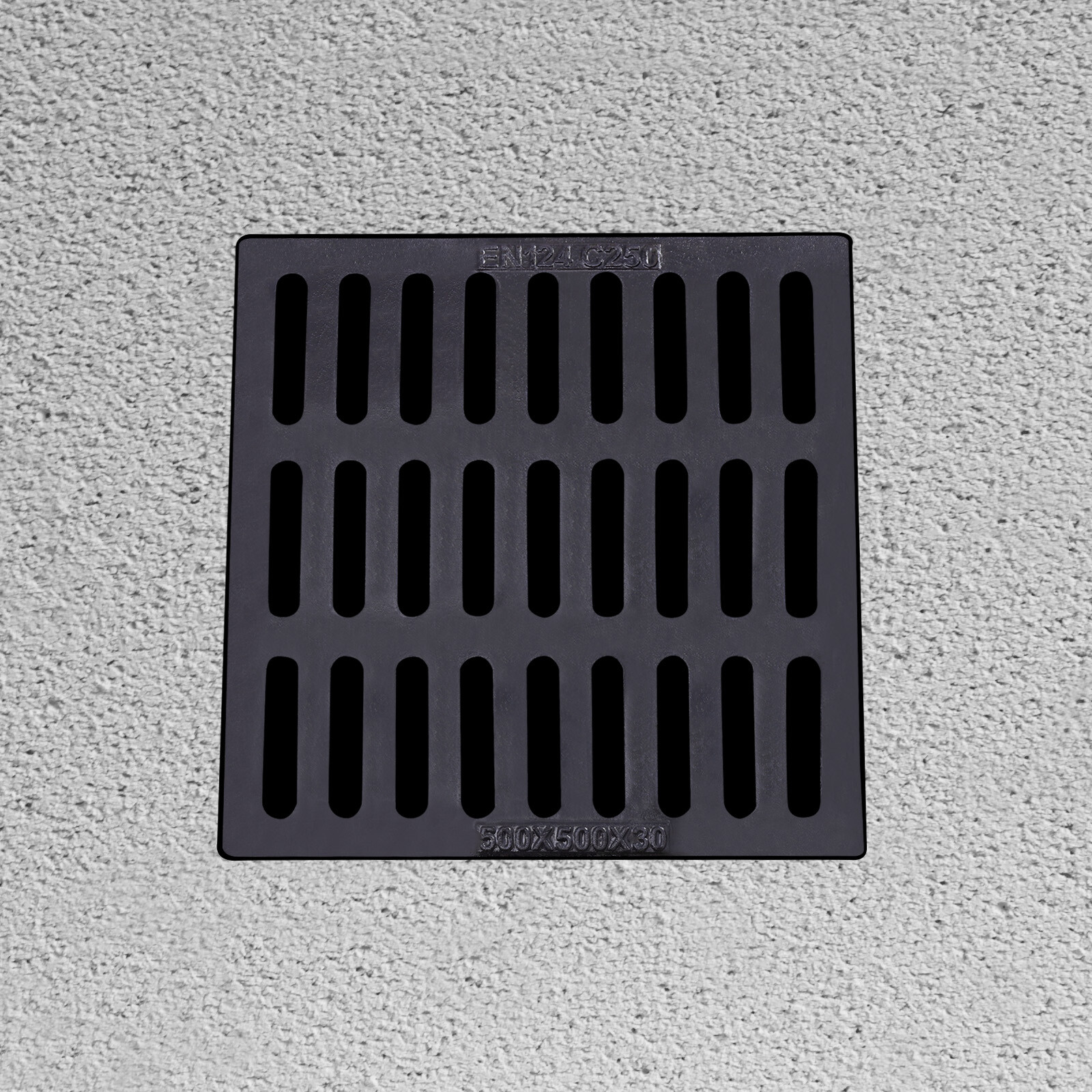 Cast Iron Sewer Grate Strainers Drain Catch Basin Cover Trench Drainage Outdoor