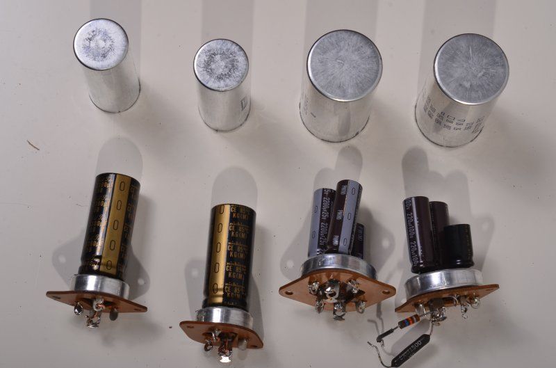 McIntosh MX115 tuner restoration recap repair service rebuild kit capacitor