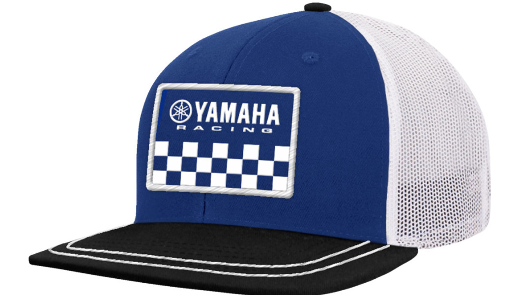 NEW YAMAHA APPAREL 2501-3957 Yamaha Racing Snapback Hat -Blue/White - MOTORCYCLE