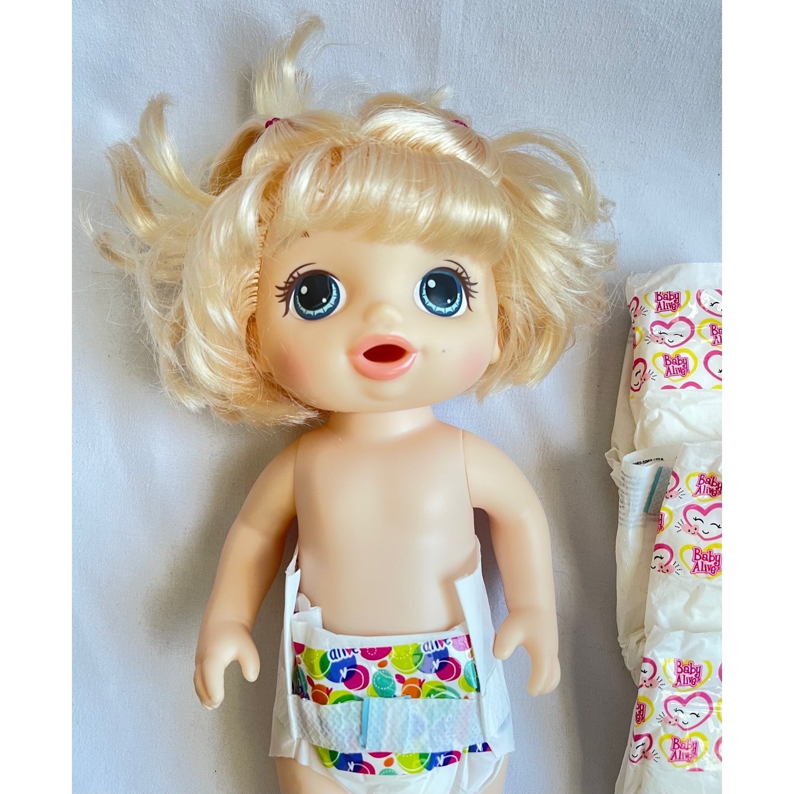 Hasbro Doll With Diapers