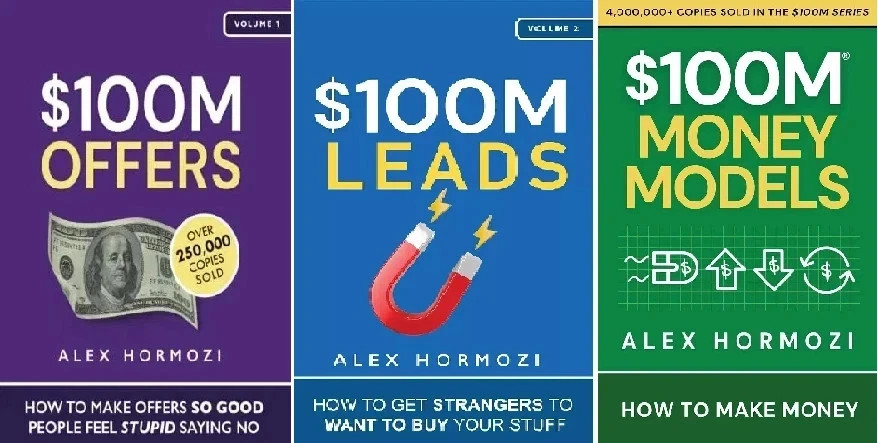 $100M Money Models+ $100M Offers+$100M Leads by Alex Hormozi Paperback USA