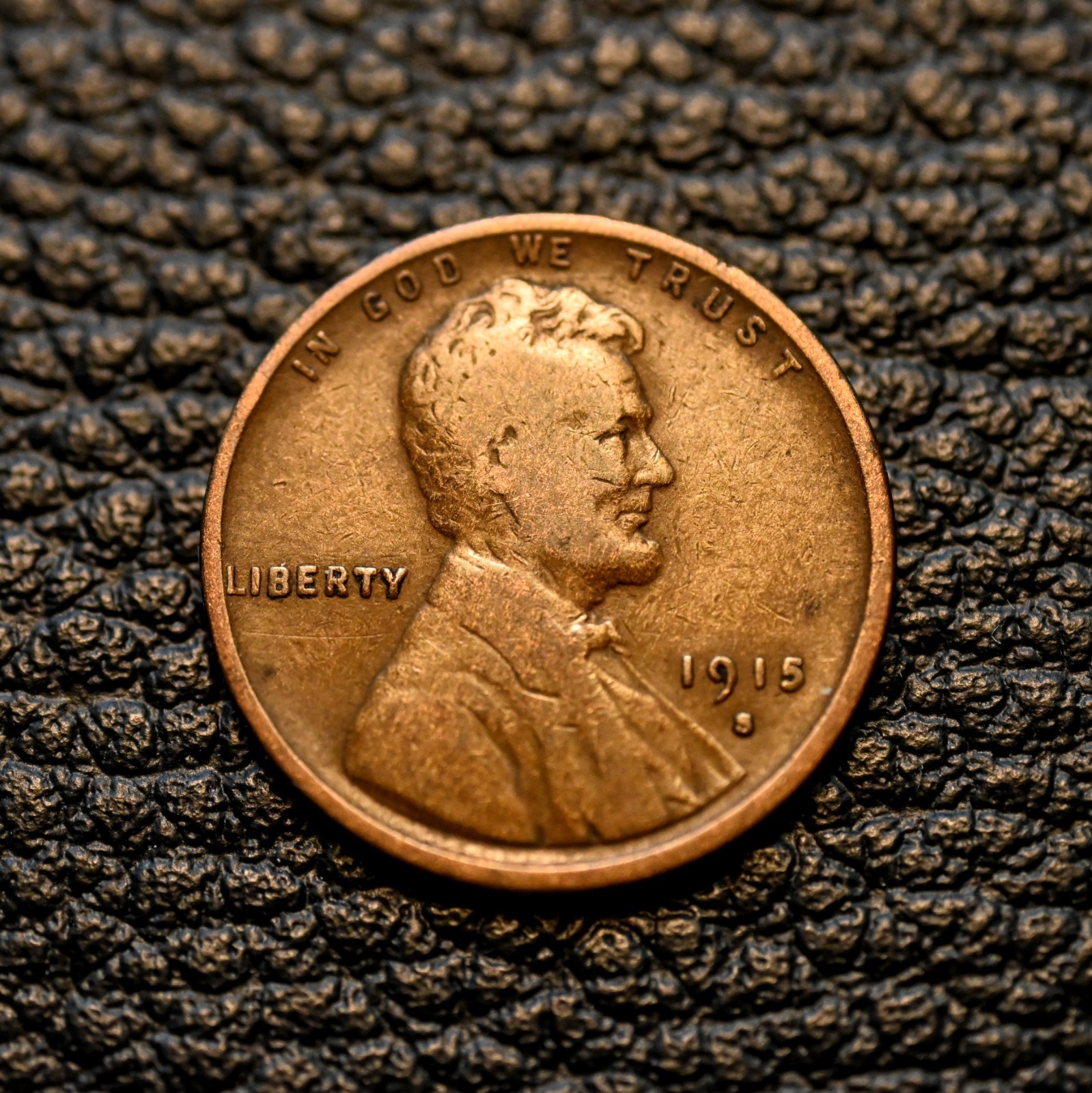 1915-S Lincoln Cent ~ VERY GOOD (VG) Condition ~ COMBINED SHIPPING!