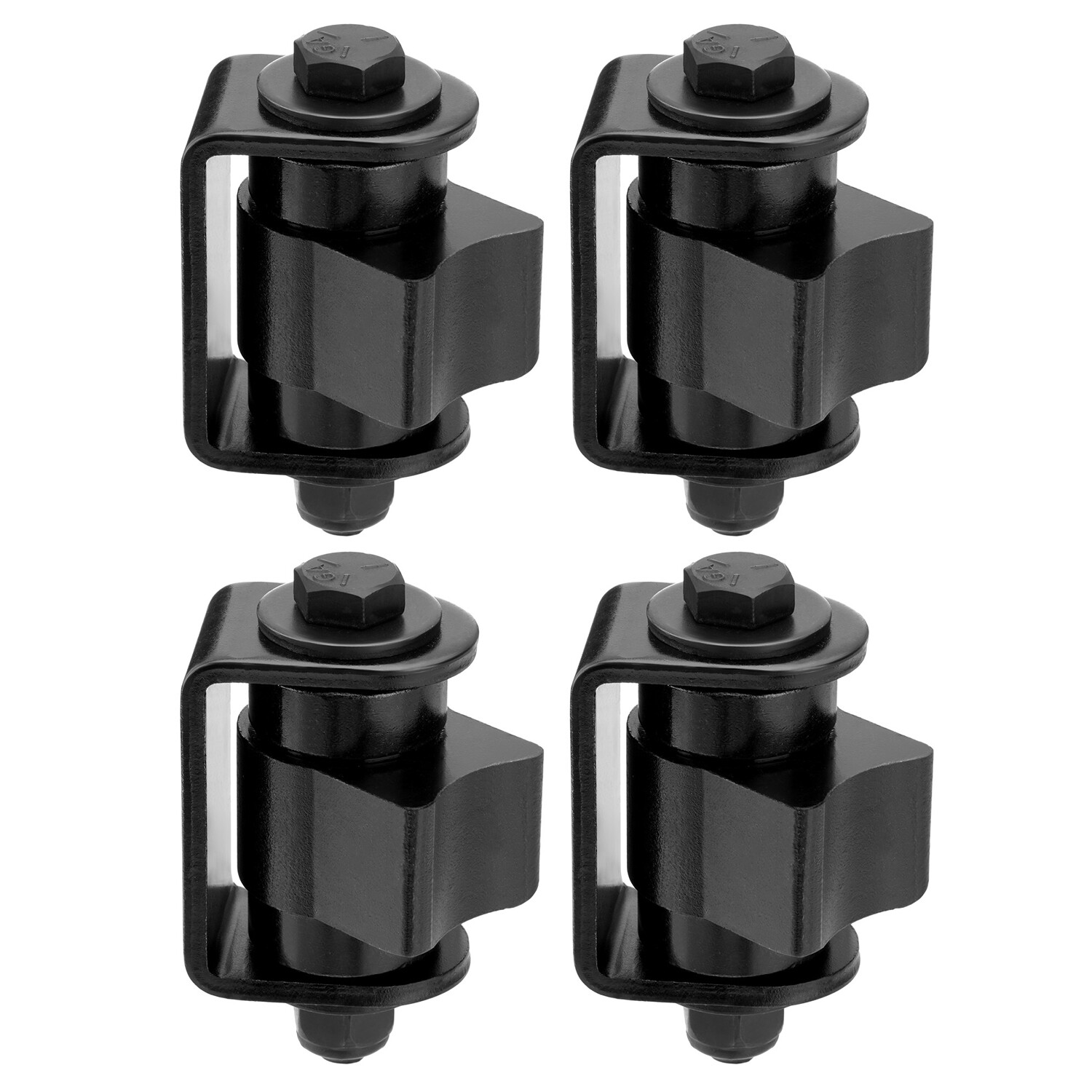 4 Weld On Hinges, Heavy Duty Gate Hinges with Two Sealed Bearings Up to 1100 lbs