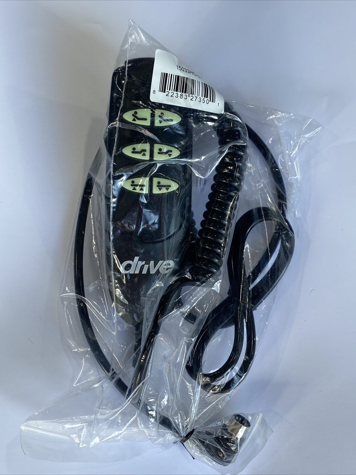 Patient Bed Lift Hand Controller/ PENDANT,  BY DRIVE MEDICAL MODEL 15033HC-G NEW