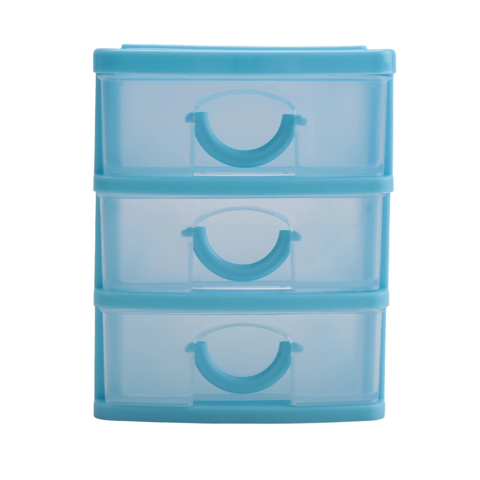 translucent Drawer type plastic Storage Box（ 3 Layers） U7Y14844