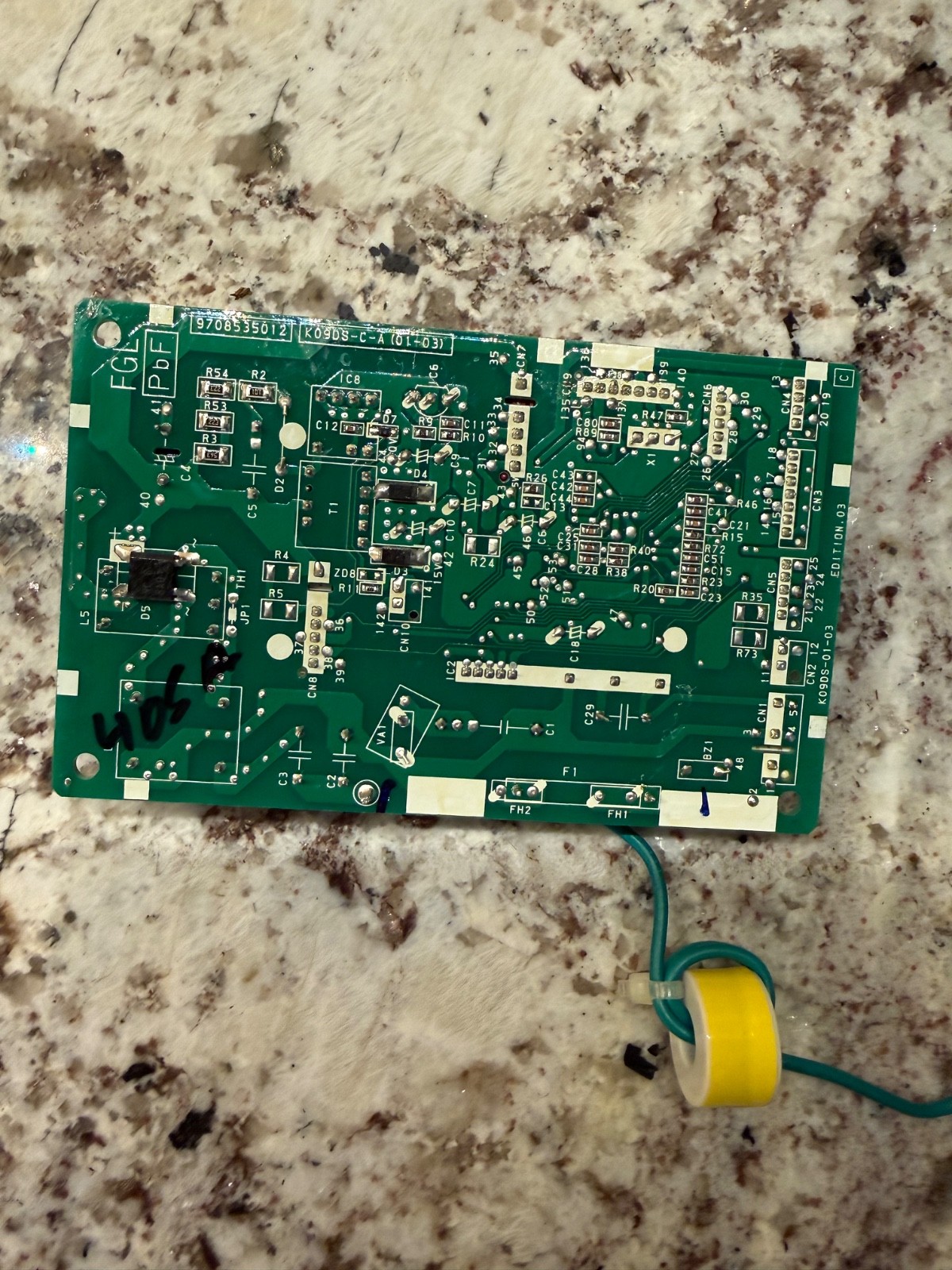 Fujitsu Controller PCB K09DS-1000HSE-C1 9708536026 250V PCB Board GUARANTEED