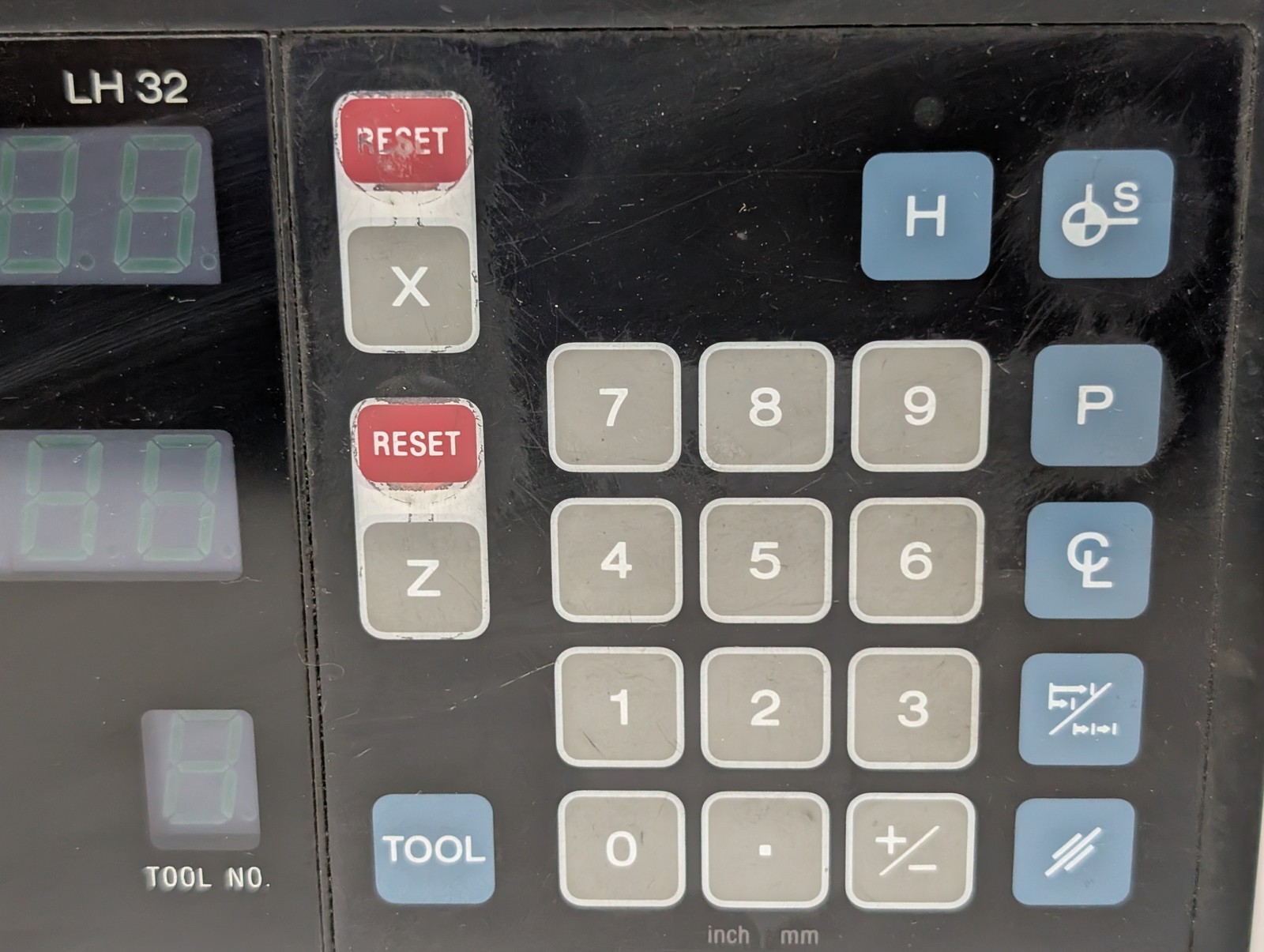 Sony LH32-2 Magnescale digital readout DRO 2-axis measuring unit, no power cable