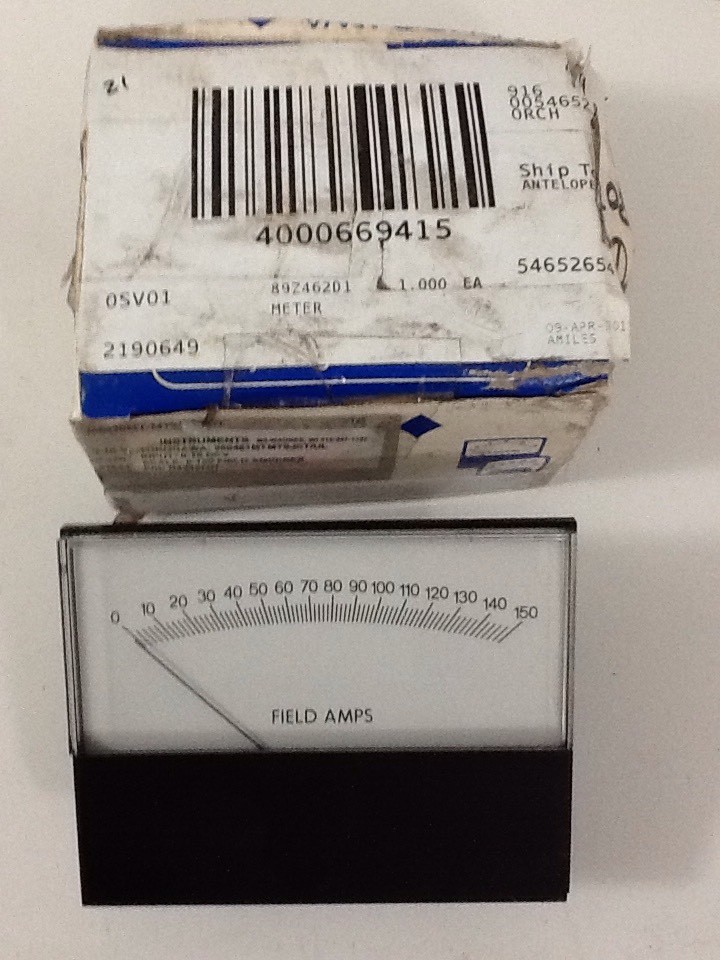 Yokogawa Panel Meter 260421MTMT9JCT/UL 0-150 Field Amperers  (IE4)