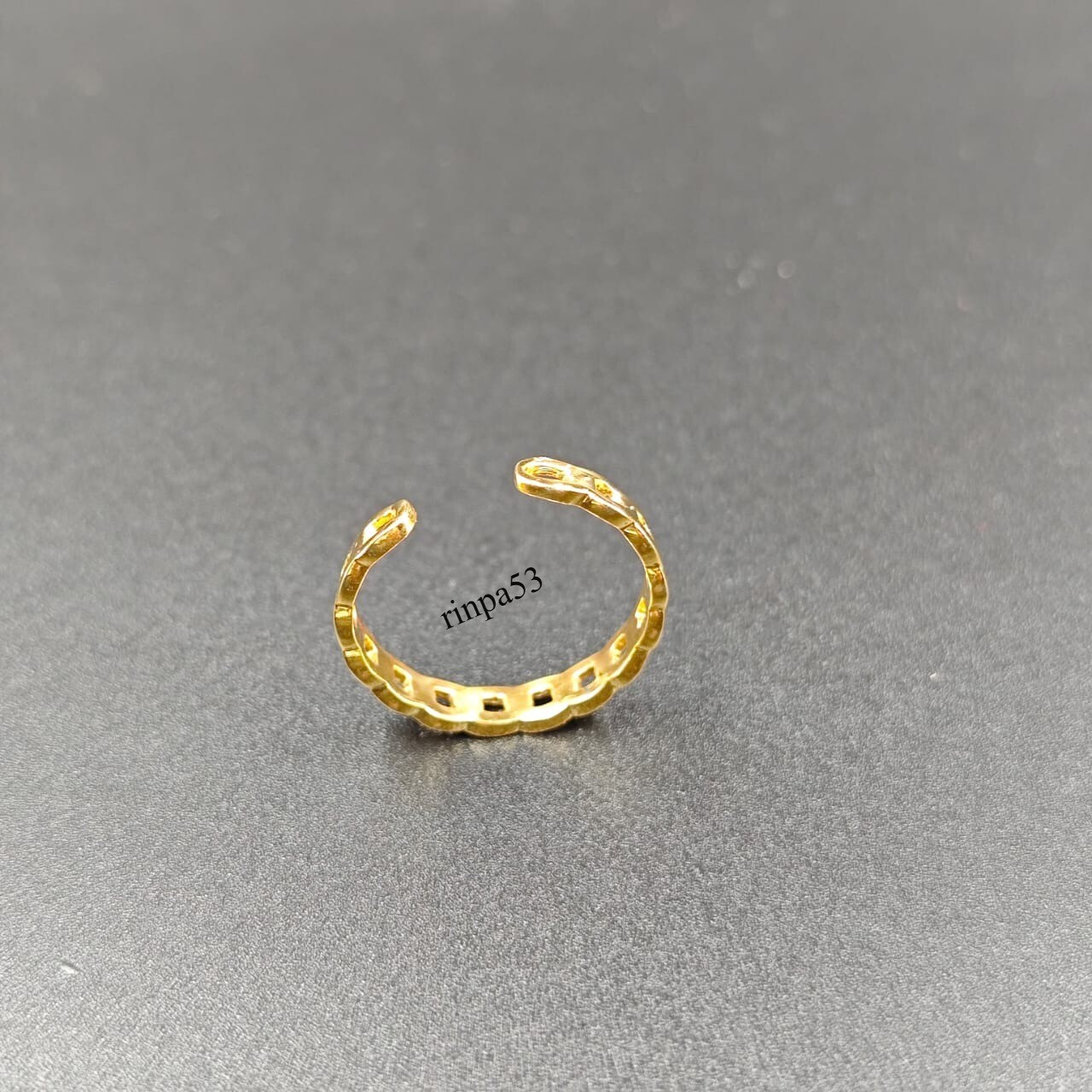 Valentine Gift For Women's Adjustable Toe Ring Solid Metal 925 Sterling Silver