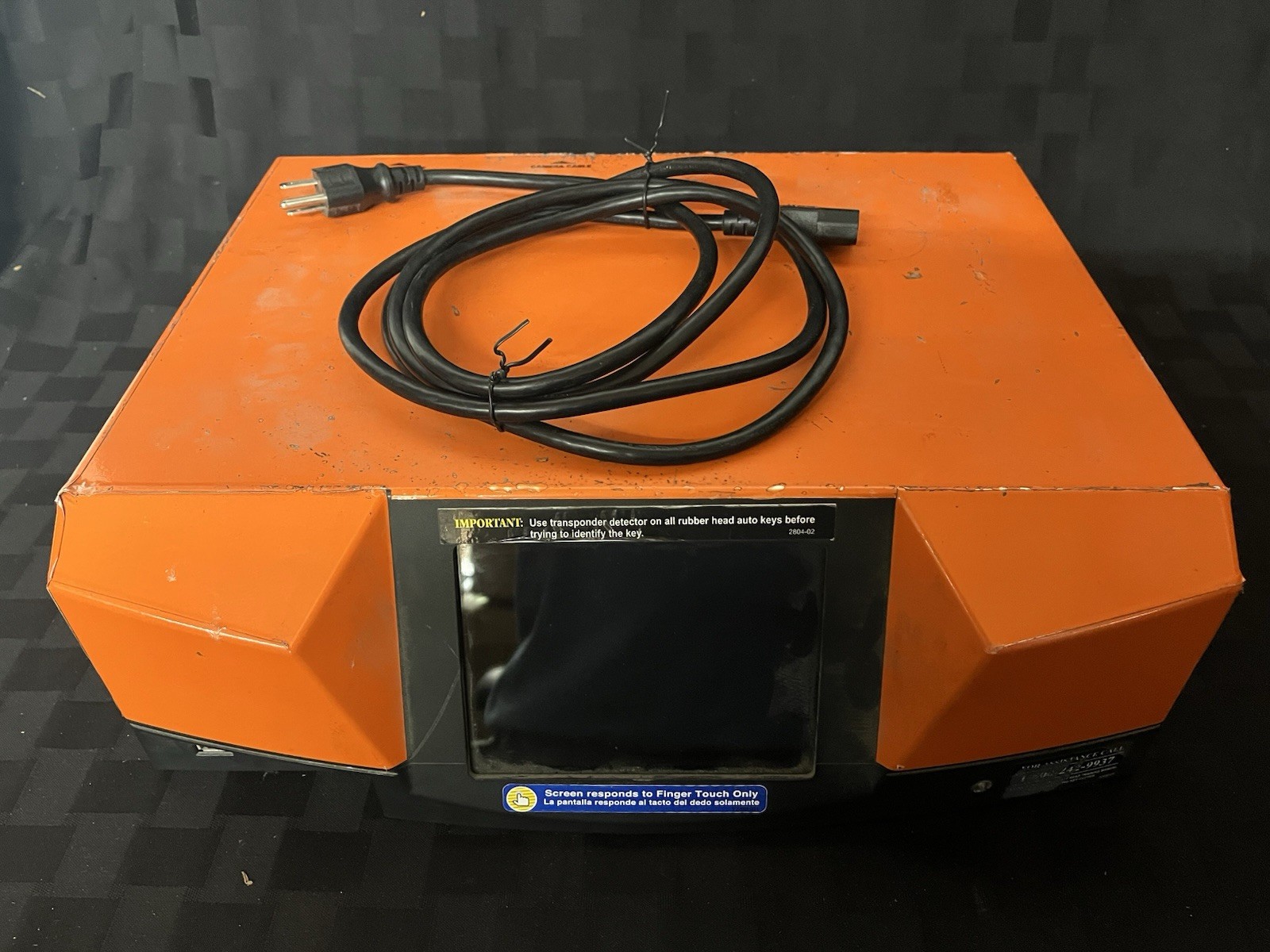 Hillman PC4 Controller Key Cutting Machine Touchscreen Unit, Powers On, Untested