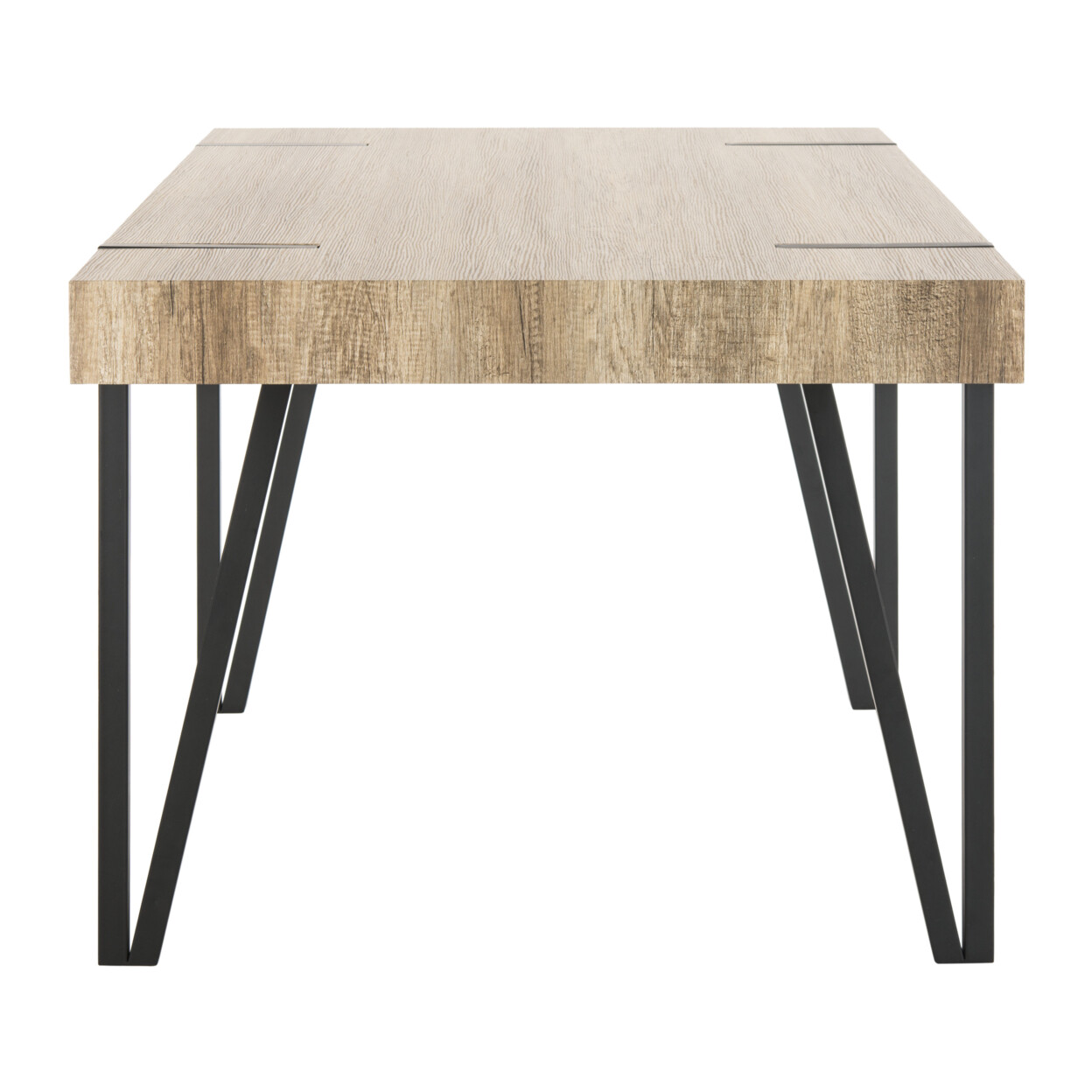 SAFAVIEH Alyssa Dining Table | Multi / Brown |