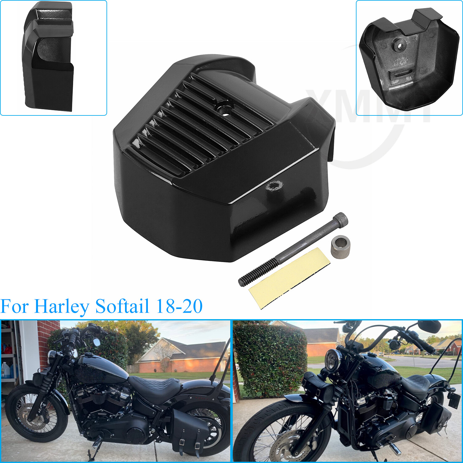 For Harley Softail 2018-2023 FXBRS FLDE FXFB FLFB FLHCS Precision Coil Cover US