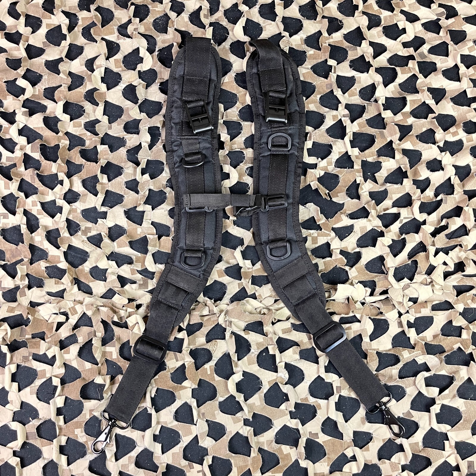 NEW Push Backpack/Gear Bag Strap Kit - Black