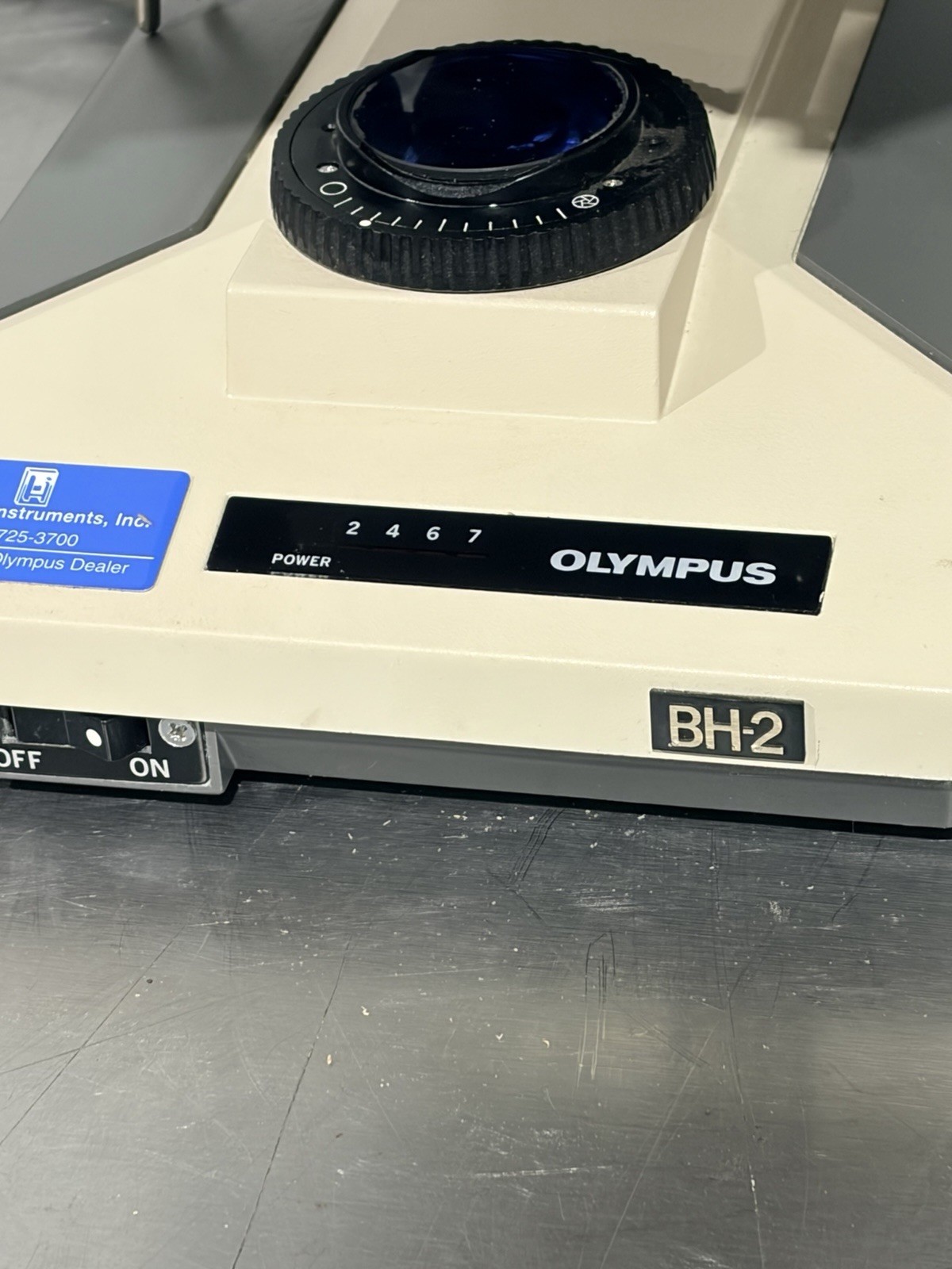 Olympus BH-2 Microscope DPlanApo & NeoFluar Objectives, Fluorescence Lamp