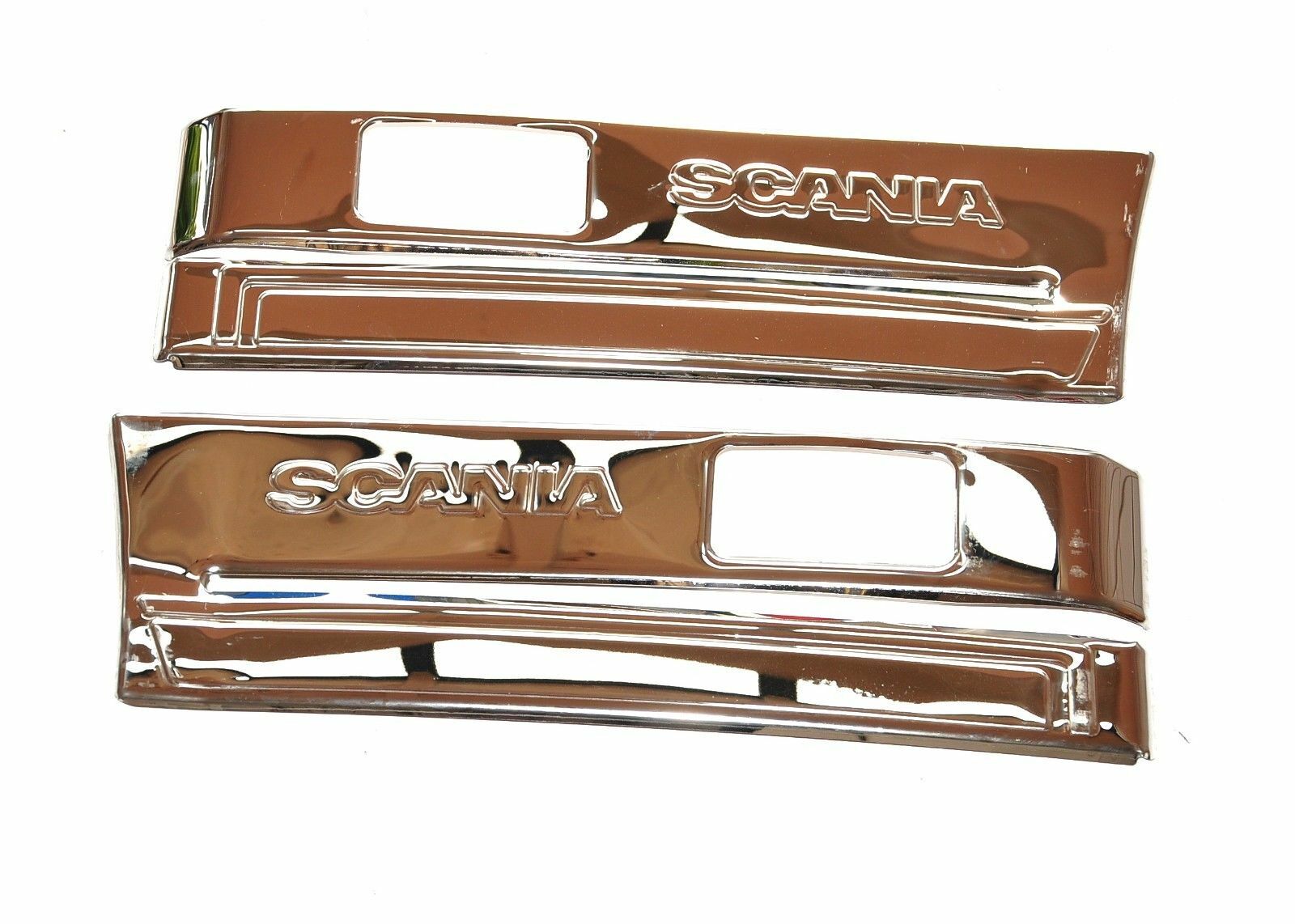 2004-2013   R   Cabin  Step Trim Pressed    S. Steel  1 SET.       Fits   Scania