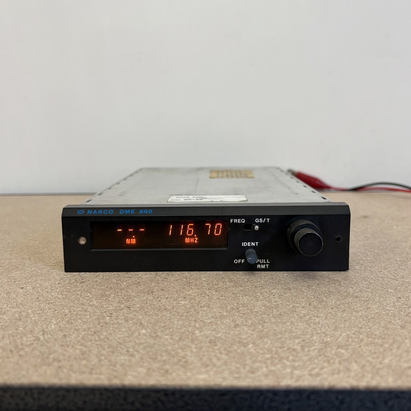 Narco DME 890 Interrogator - Needs Repair