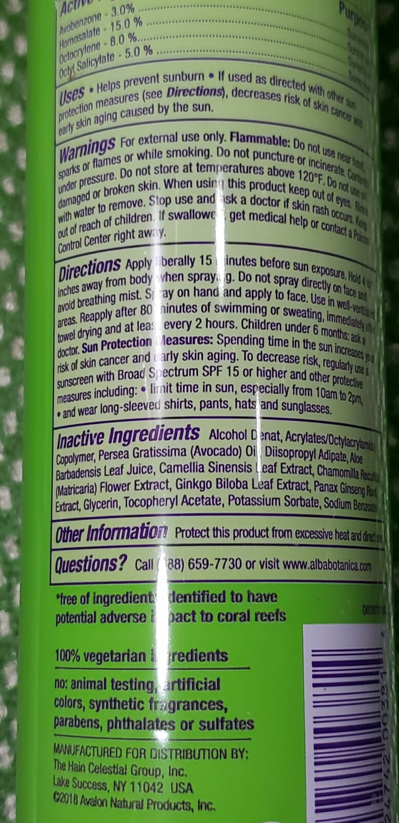 2 - Alba Botanica Sensitive Sunscreen Fragrance Free Spray SPF 50 - 6oz - 2/2026