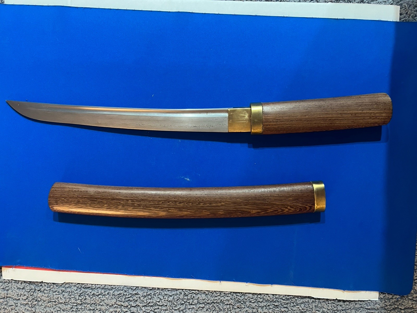 Short Sword Ninja Tanto Steel Blade With Box