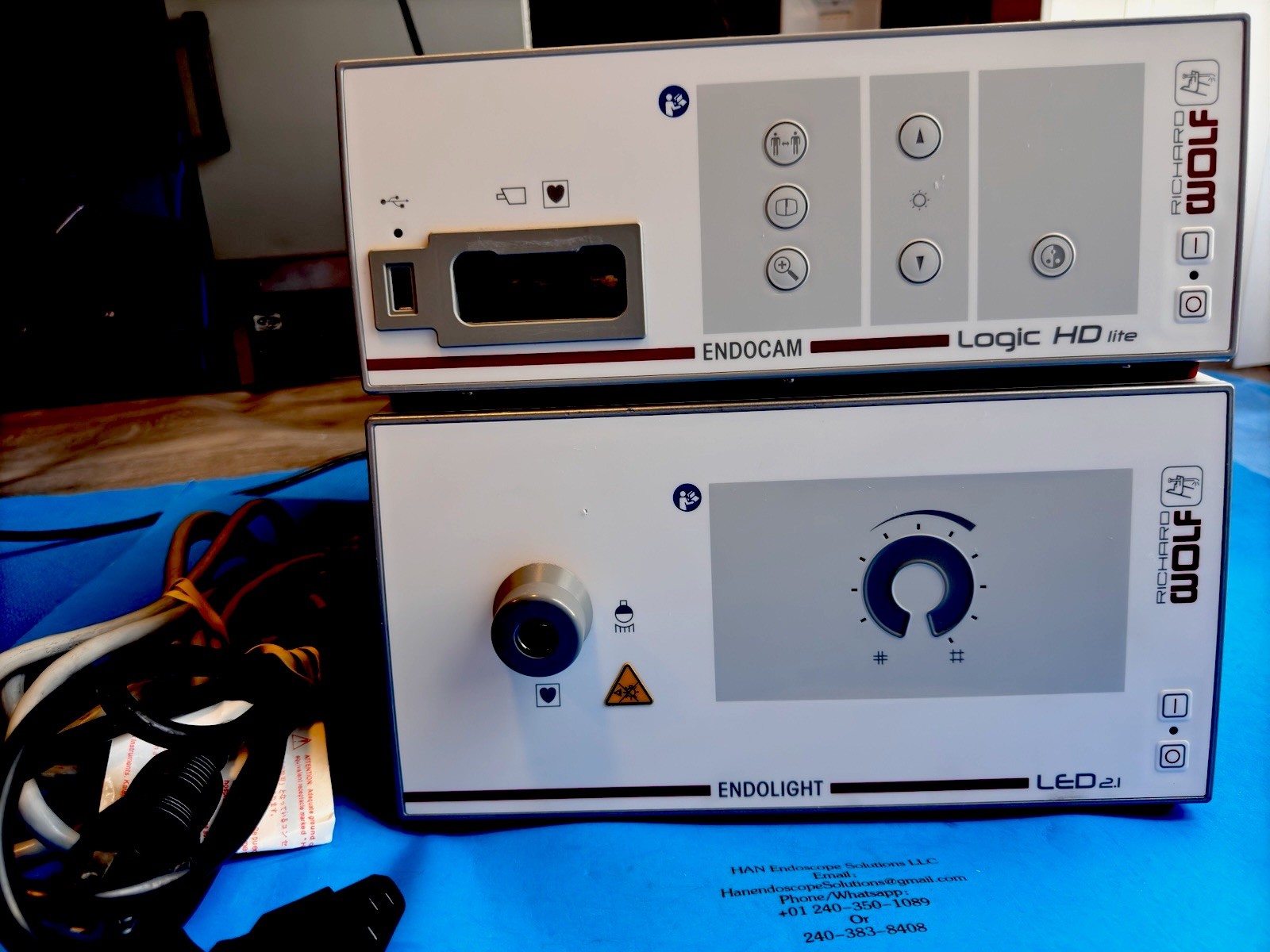 R. Wolf Endocam System Logic Full HD , LED Light Source