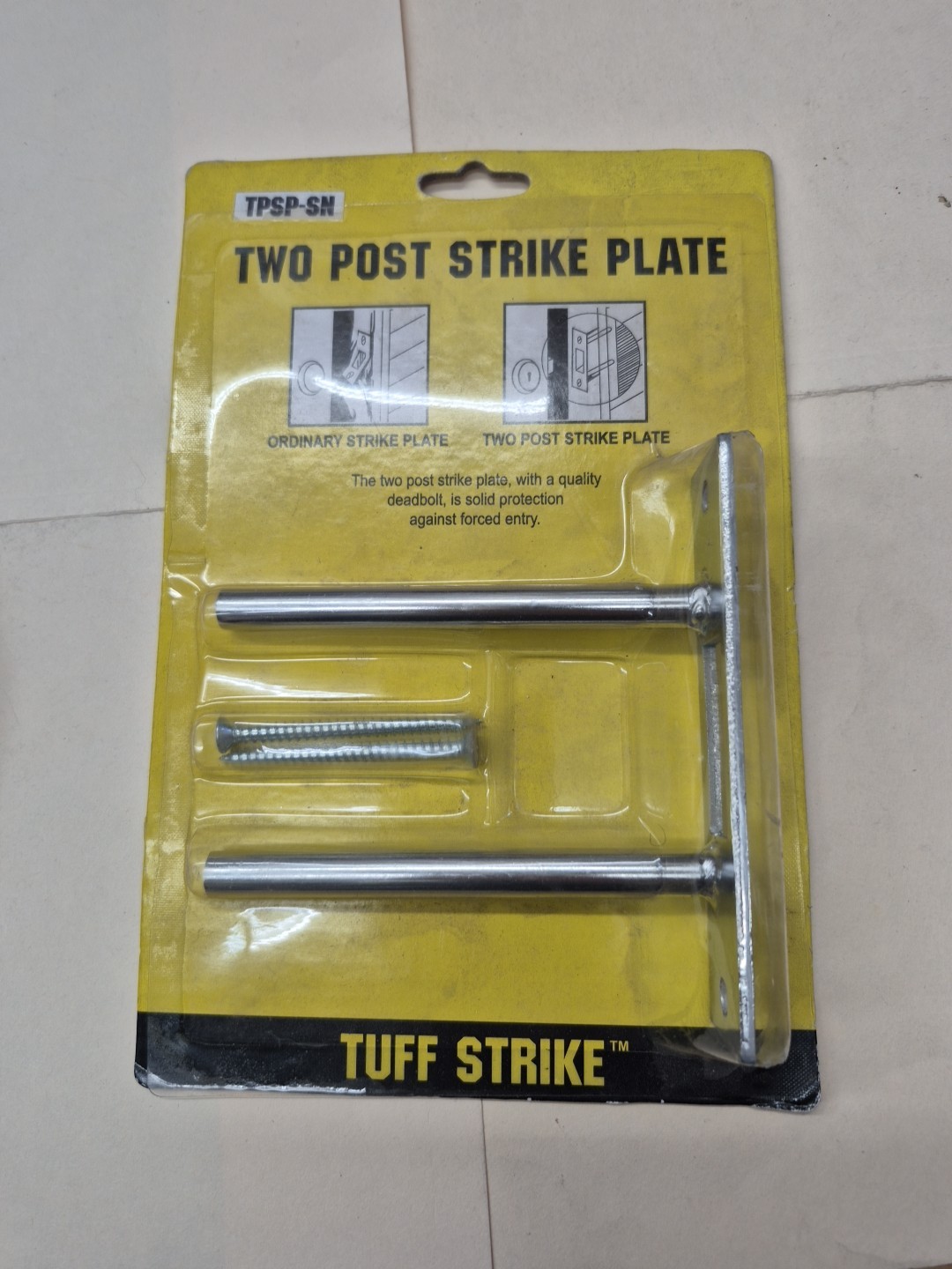 Two Post Strike Plate