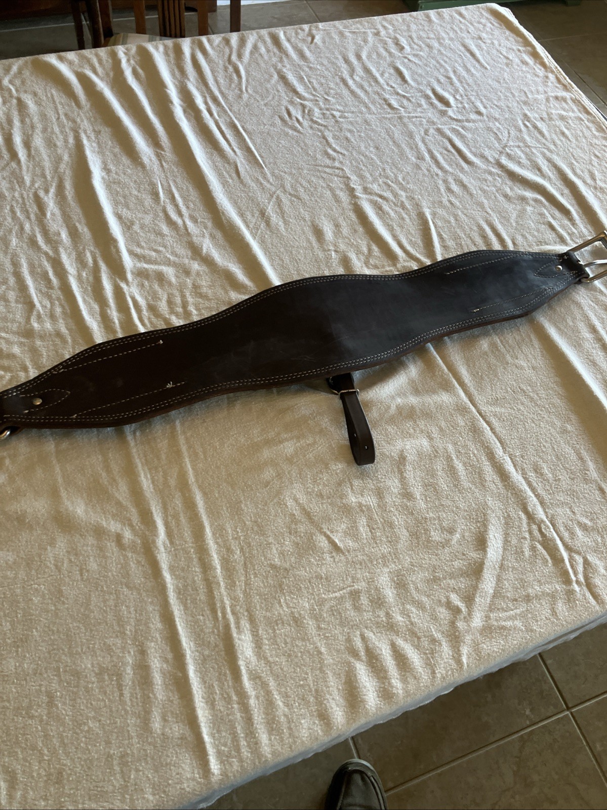 Leather Flank Cinch 36”
