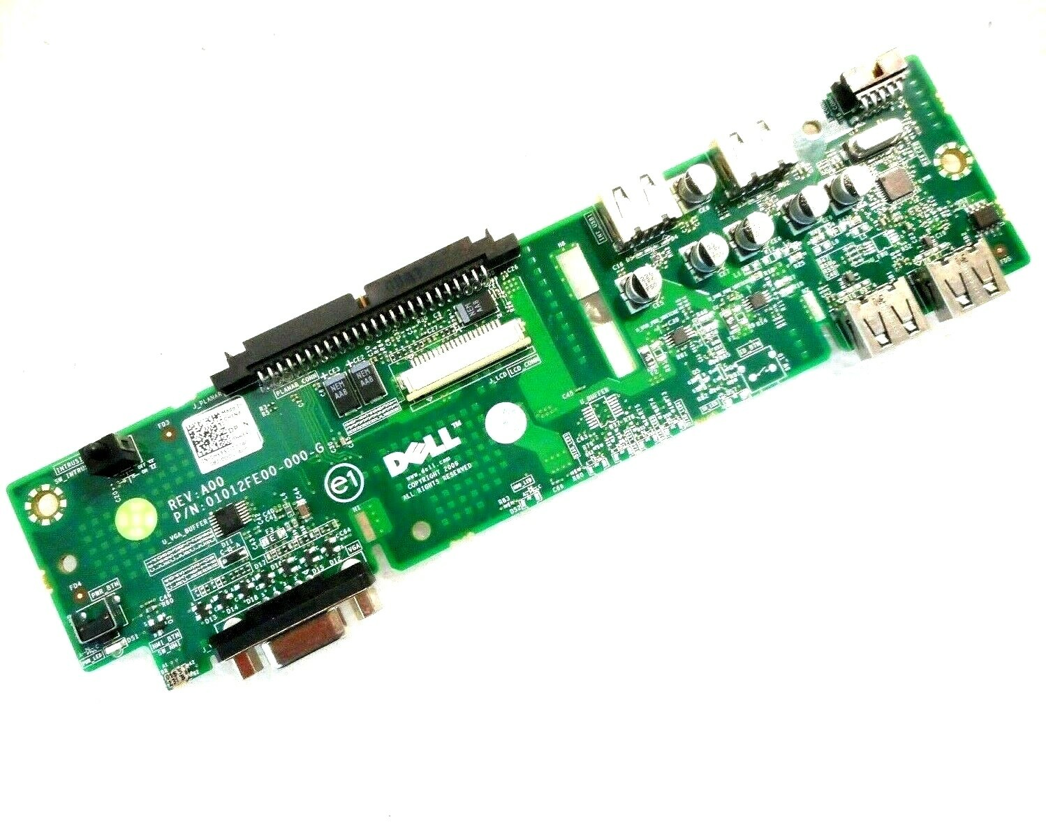 NEW GENUINE DELL POWEREDGE R510 FRONT USB / VGA PANEL BOARD NIA01 H655J 0H655J