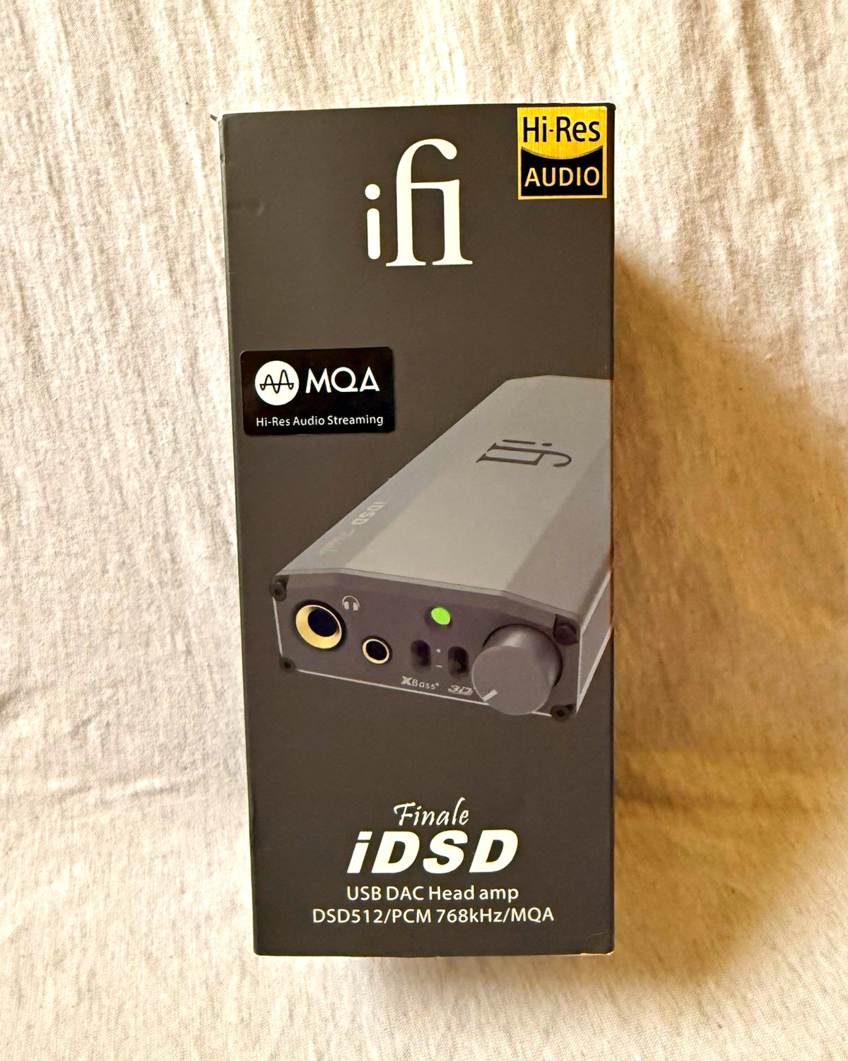 iFi micro iDSD Finale USB DAC Headphone Amp Hi-Res Audio MQA