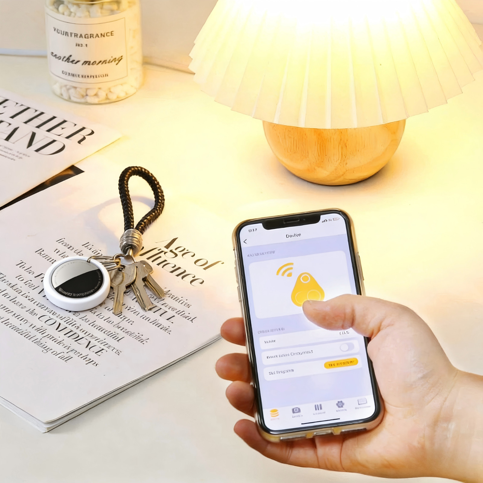 3 PACK Smart Air Tag GPS Bluetooth Tracking for Keys/ IOS & Android, F/S!